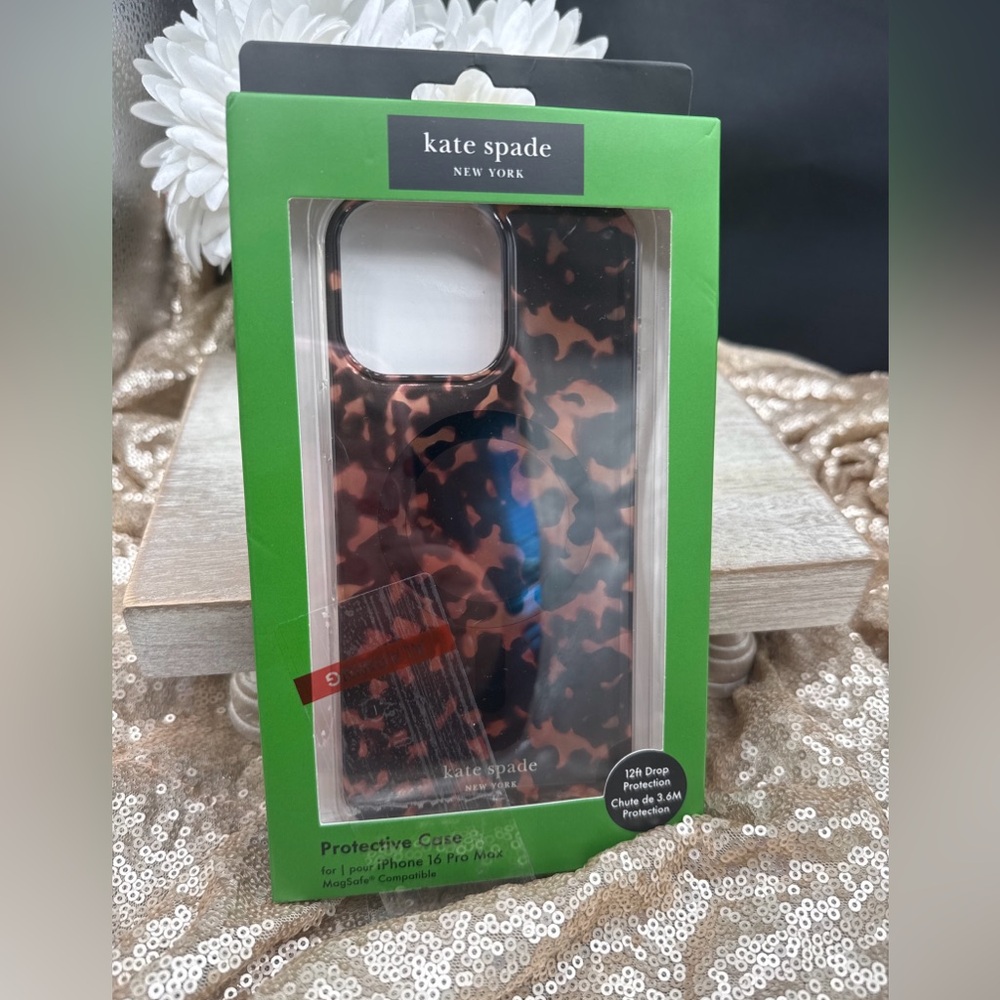kate spade Tortoise iPhone 16 Pro Max Case